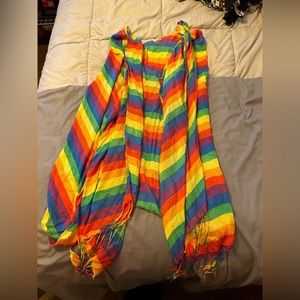 Target Rainbow Shawl